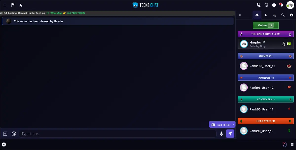 Auto Userlist for CodyChat